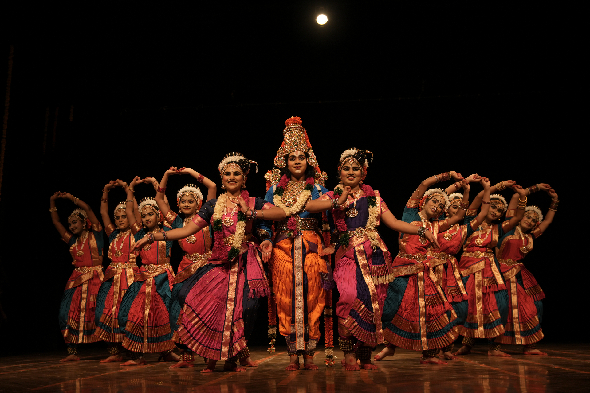 Kuchipudi dancer